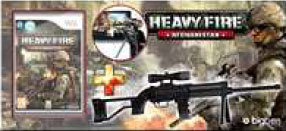 Heavy Fire Afghanistan Rifle Wii